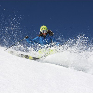 Skier on Mt Ruapehu